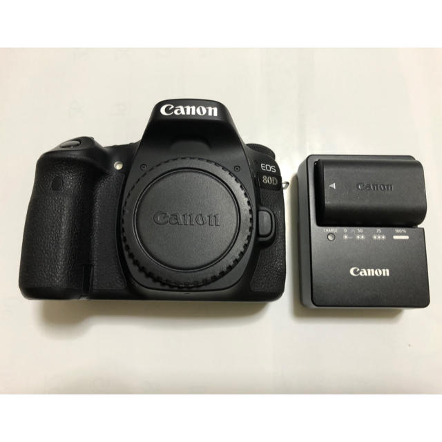 Canon - shushu 80D ボディ&バッテリー