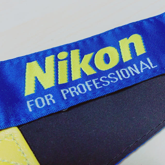 Nikon for professional  ストラップ