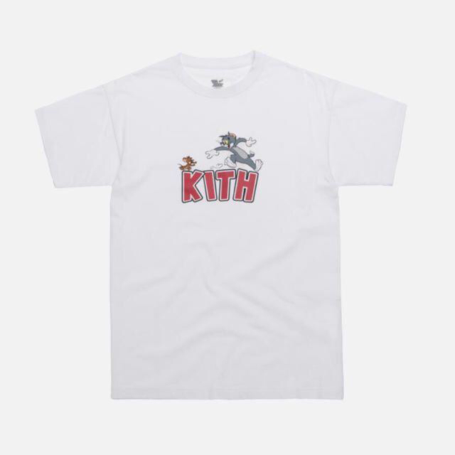 KITH X TOM & JERRY HEART TEE - YELLOW