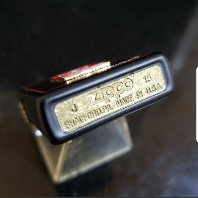 ZIPPO(ジッポー)の箱無し未使用品♥15J’ZIPPOブラックマット♥FIRESTONE♥送料無料♥ メンズのファッション小物(タバコグッズ)の商品写真