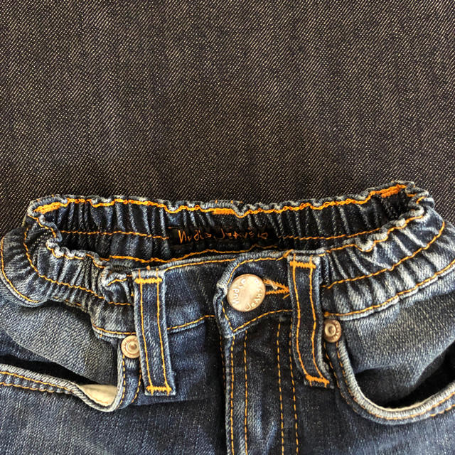 Nudie Jeans(ヌーディジーンズ)のヌーディージーンズ キッズ デニム キッズ/ベビー/マタニティのキッズ服男の子用(90cm~)(パンツ/スパッツ)の商品写真