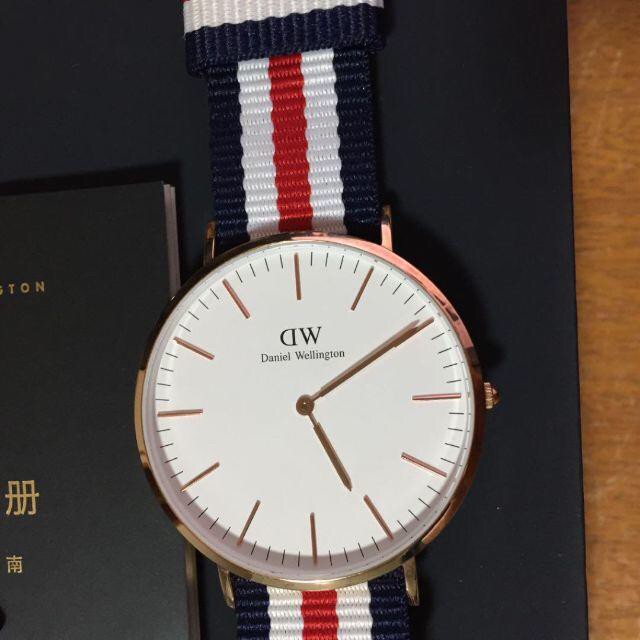 Daniel Wellington(ダニエルウェリントン)のダニエルウェリントン 腕時計40ミリ　Shopたかしょう様専用 レディースのファッション小物(腕時計)の商品写真