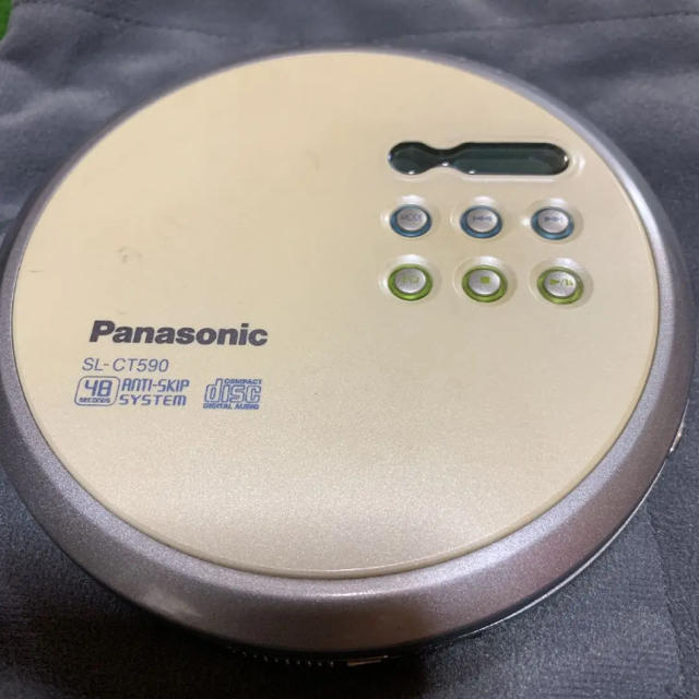 Panasonic(パナソニック)のポータブルCDプレイヤー 欠品有り スマホ/家電/カメラのオーディオ機器(ポータブルプレーヤー)の商品写真