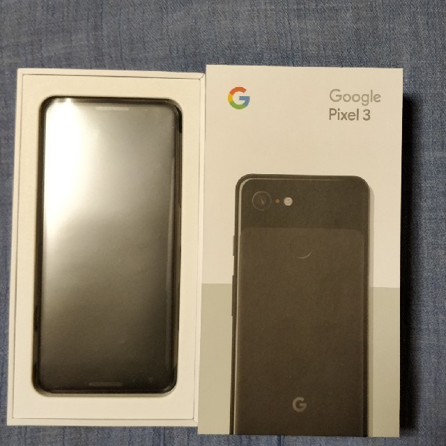 売上実績NO.1 Softbank SIMロック解除手続済 justblack 64G Pixel3 Google - スマートフォン本体