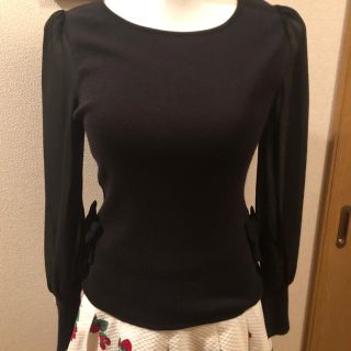 エムズグレイシー(M'S GRACY)のエムズグレイシーシフォントップス(カットソー(長袖/七分))