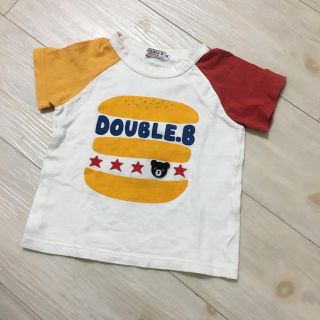 ダブルビー(DOUBLE.B)のDOUBLE.B＊半袖Tシャツ 90(Tシャツ/カットソー)