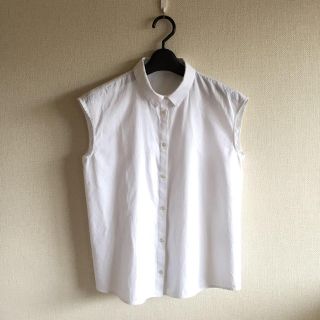 ユナイテッドアローズ(UNITED ARROWS)のアローズ♡真っ白ノースリシャツ(シャツ/ブラウス(半袖/袖なし))