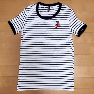 エイチアンドエム(H&M)のH&M エイチアンドエム ボーダー半袖Tシャツ(Tシャツ(半袖/袖なし))