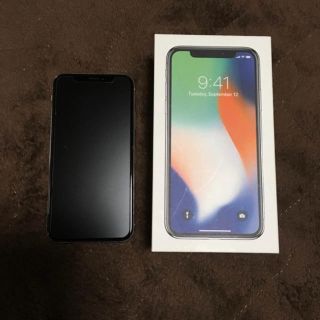 アイフォーン(iPhone)のiPhoneX 256GB(スマートフォン本体)