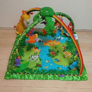 フィッシャープライス(Fisher-Price)のみきゃ様専用☆フィッシャープライス☆レインフォレストデラックスジム(ベビージム)