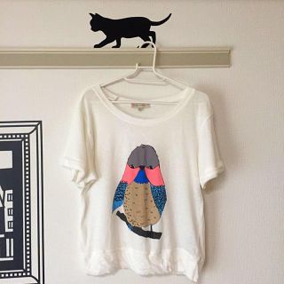 ポールアンドジョー(PAUL & JOE)のポルジョの小鳥Ｔシャツ(Tシャツ(半袖/袖なし))