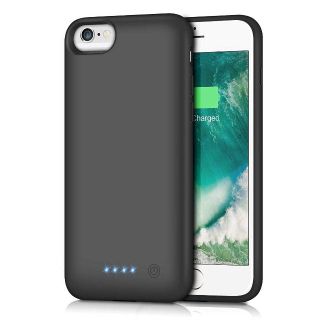 【iPhoneケース】バッテリー付き　モバイル　旅行　スマホ(バッテリー/充電器)