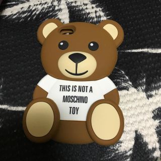 モスキーノ(MOSCHINO)のクマのiPhone6Plusケース(iPhoneケース)