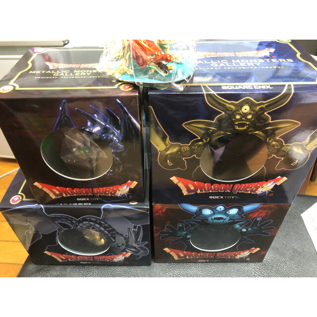 メカバーン SQUARE ENIX - ドラゴンクエストメタリックモンスターズギャラリーの通販 by ユウジ's shop|スクウェアエニックスならラクマ ブルー
