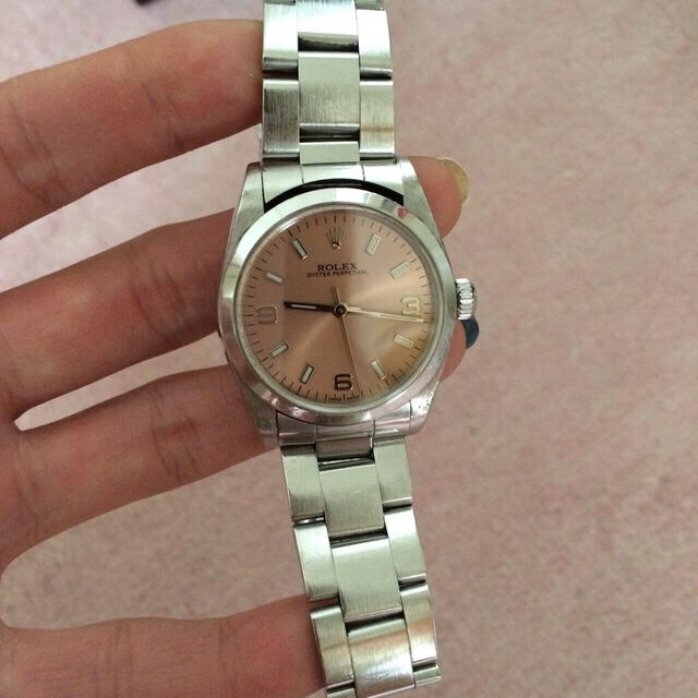 ROLEX(ロレックス)のロレックス ピンクフェイス レディースのファッション小物(腕時計)の商品写真