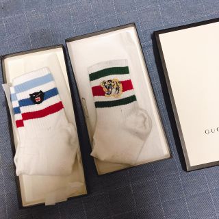 グッチ(Gucci)のGUCCI ソックス タイガー パンサー(ソックス)