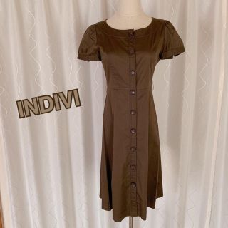 インディヴィ(INDIVI)のインディヴィ☆ワンピース 38(ひざ丈ワンピース)