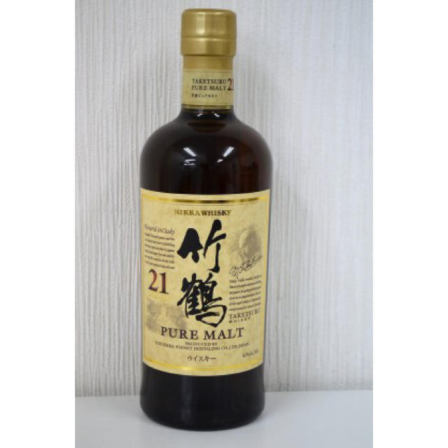 日本最大のブランド ニッカウヰスキー - 竹鶴２１年 700ml 月曜限定 23時まで ウイスキー