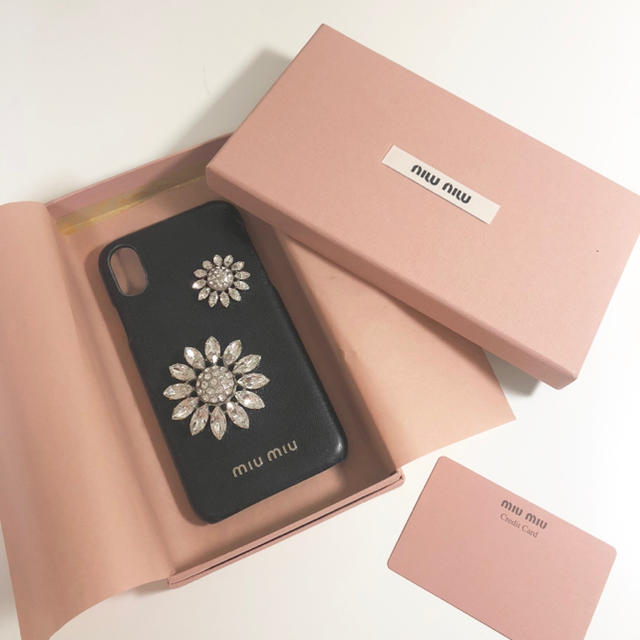 miumiu ★ iPhone X XS ケース