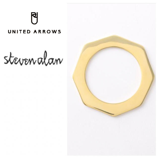 UNITED ARROWS(ユナイテッドアローズ)のSteven Alan /ユナイテッドアローズ/ゴールド バングル/真鍮 レディースのアクセサリー(ブレスレット/バングル)の商品写真
