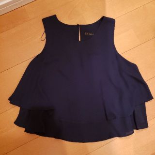 ザラ(ZARA)のZARA　フレアノースリーブカットソー(カットソー(半袖/袖なし))