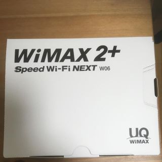 wimax  w06(PC周辺機器)