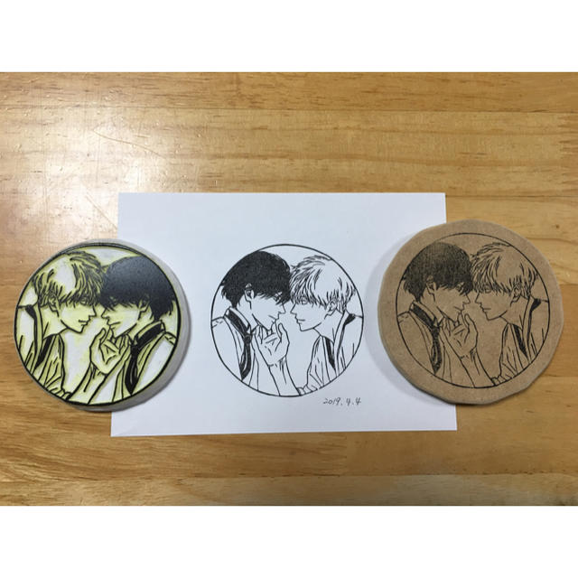 消しゴムハンコのオーダー (500円~) - 1