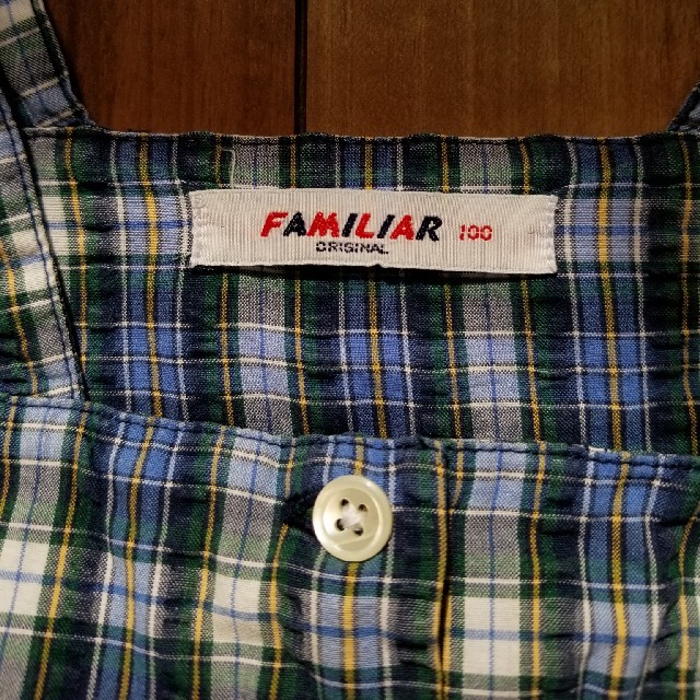 familiar(ファミリア)のfamiliar/ワンピース/100㎝ キッズ/ベビー/マタニティのキッズ服女の子用(90cm~)(ワンピース)の商品写真