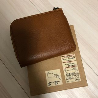 ムジルシリョウヒン(MUJI (無印良品))のLファスナーカード小物入れ(財布)