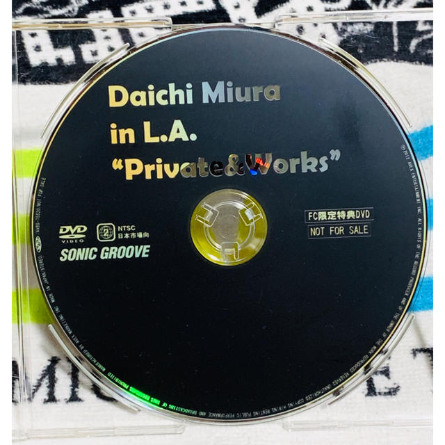 三浦大知 private &works DVD