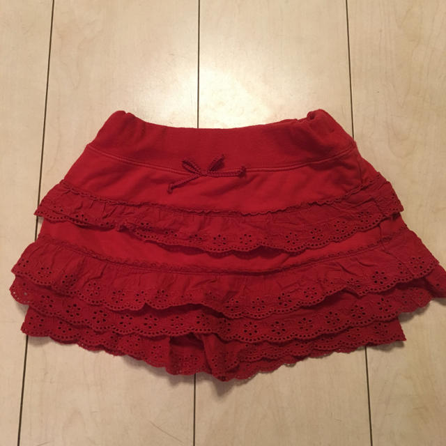 HusHush(ハッシュアッシュ)のトップスsize100キュロットsize110セット キッズ/ベビー/マタニティのキッズ服女の子用(90cm~)(その他)の商品写真