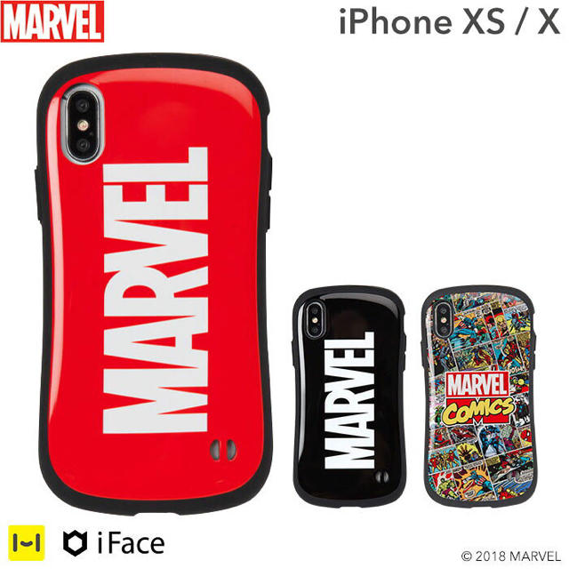 MARVEL(マーベル)のiphone x ケース MARVEL マーベル iface スマホ/家電/カメラのスマホアクセサリー(iPhoneケース)の商品写真