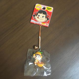 フジヤ(不二家)のご当地ペコちゃん 和歌山限定ミカン(キーホルダー)