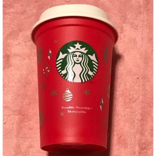 スターバックスコーヒー(Starbucks Coffee)のスターバックス ホリデーシーズン限定！リユーザブルカップ★レッドカップ(グラス/カップ)