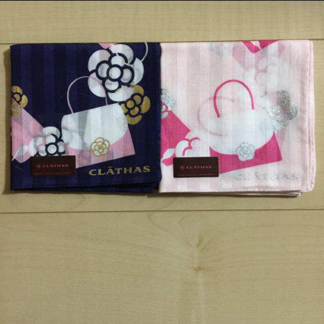 CLATHAS(クレイサス)のクレイサス☆新品ハンカチセット レディースのファッション小物(ハンカチ)の商品写真