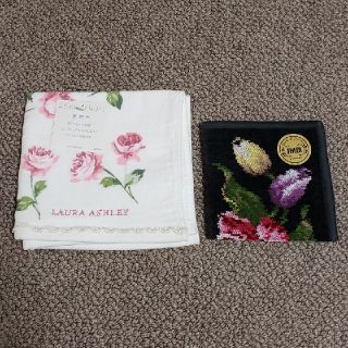 ローラアシュレイ(LAURA ASHLEY)のローラアシュレイ&フェイラー　ミニタオル　LAURAASHLEY&feiler(タオル/バス用品)