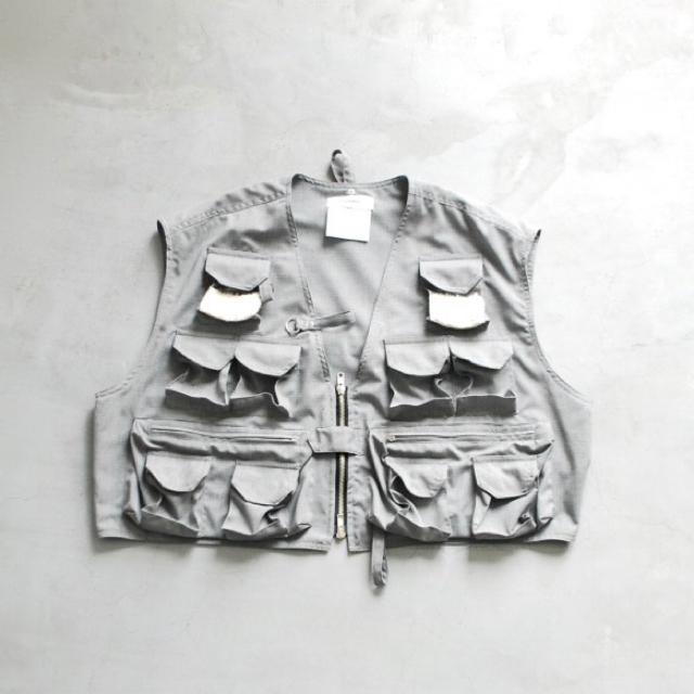 digawel fishing vest gray