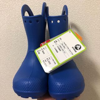 クロックス(crocs)のクロックス Handle It Rain Boot 17.5センチ(長靴/レインシューズ)