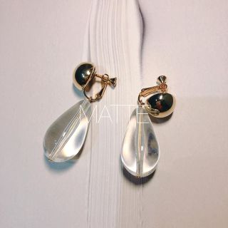 ステュディオス(STUDIOUS)のclear design earring(イヤリング)
