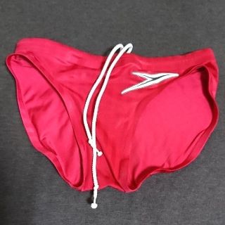 スピード(SPEEDO)のSPEEDO メンズ 競泳 水着 Mサイズ RED(水着)