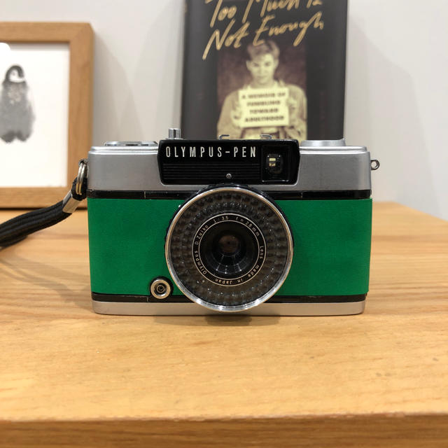 【整備済・完動品】 OLYMPUS PEN EE-3 グリーン