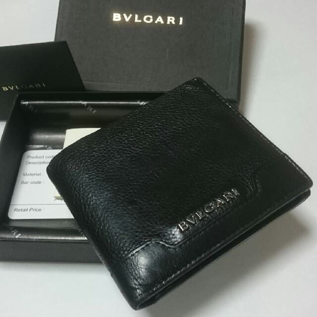 BVLGARI(ブルガリ)のBVLGARI二つ降り財布 メンズのファッション小物(折り財布)の商品写真