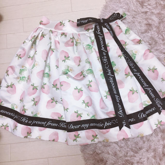 RoseMarie seoir いちご スカート ローズマリーソワール シロップ | フリマアプリ ラクマ