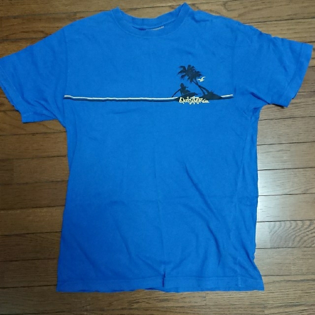 QUIKSILVER(クイックシルバー)のQUICK SILVER クイックシルバー Tシャツ 青 サイズL メンズのトップス(Tシャツ/カットソー(半袖/袖なし))の商品写真