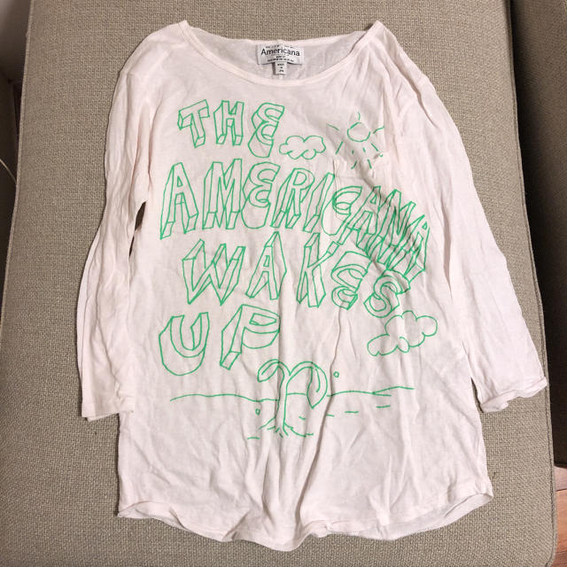 AMERICANA(アメリカーナ)のAmericana 七分袖 ロンT レディースのトップス(Tシャツ(長袖/七分))の商品写真