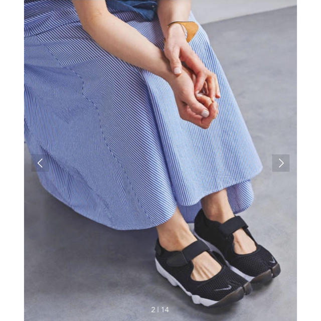IENA(イエナ)のナイキ  エアリフト 25cm  黒 レディースの靴/シューズ(スニーカー)の商品写真