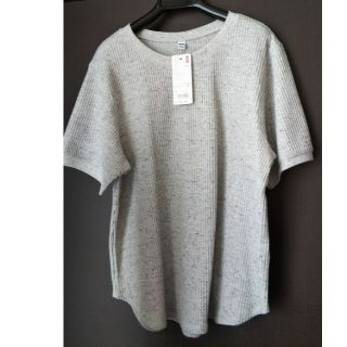 ユニクロ(UNIQLO)のUNIQLO ワッフルクルーネックT(Tシャツ(半袖/袖なし))