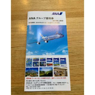 エーエヌエー(ゼンニッポンクウユ)(ANA(全日本空輸))のANA（全日空）株主優待券  2019年11月30日まで(その他)