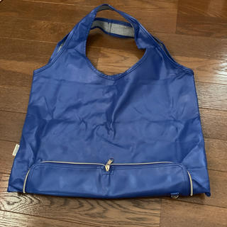 アフタヌーンティー(AfternoonTea)のアフタヌーンティー 青色折り畳みバッグ1度使用です(トートバッグ)