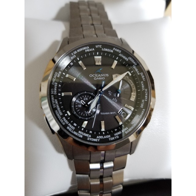 CASIO オシアナス マンタ OCW-S500-1AJF 美品